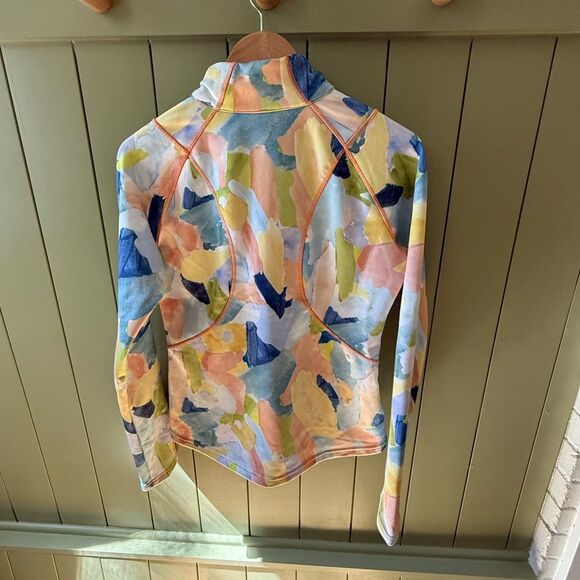NWT Obermeyer Women's Fleece 1/4 Zip in Paintbrush - Size Medium - Picture 3 of 8